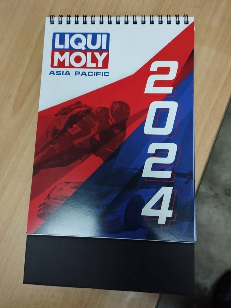 Liqui Moly 2024 Table Calendar, Everything Else, Others on Carousell