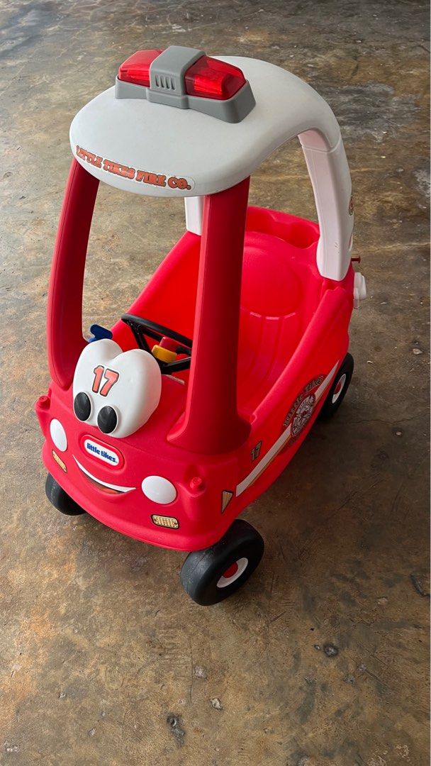 Little Tikes Cozy Coupe Fire N Rescue Ride on Hobbies Toys