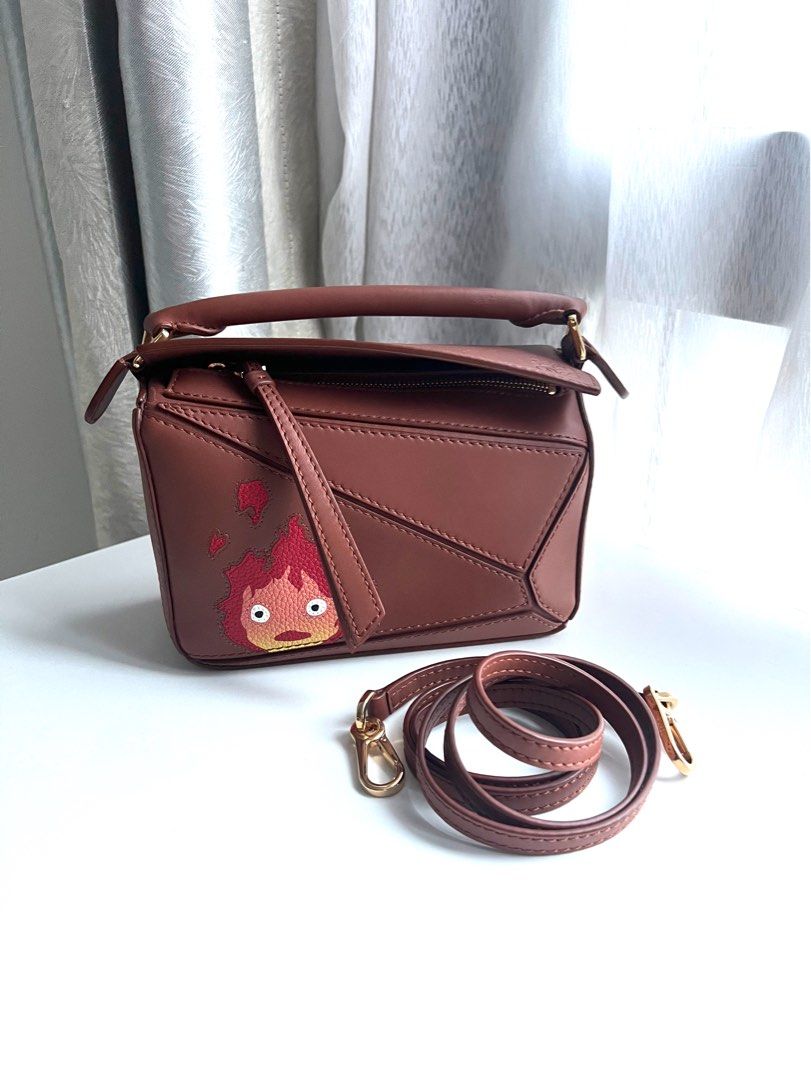 LOEWE MINI PUZZLE BAG CALCIFER HOWL S MOVING CASTLE Luxury Bags