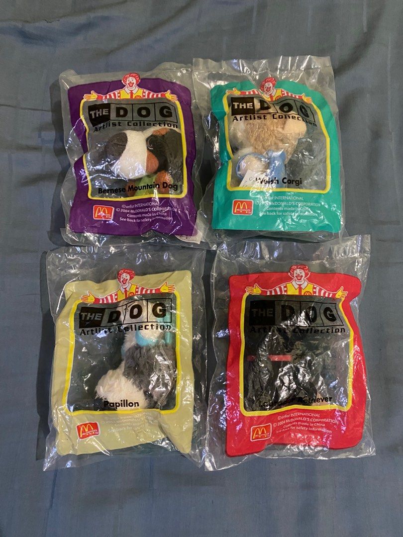 Macdonald's 2004 The Dog Artist Collection Vintage Happy Meal Toy