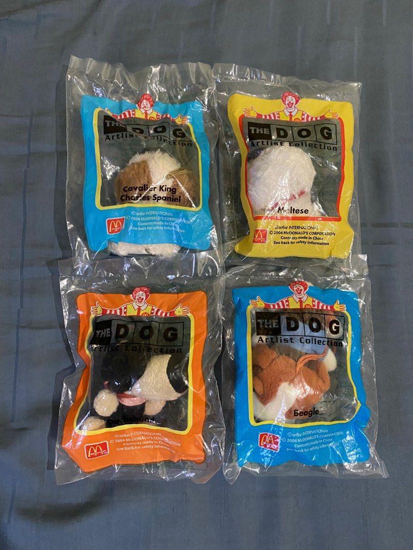 Macdonald's 2004 The Dog Artist Collection Vintage Happy Meal Toy