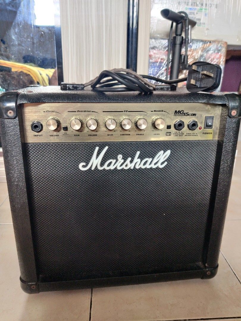 Marshall MG15CDR 15W, Hobbies & Toys, Music & Media, Musical