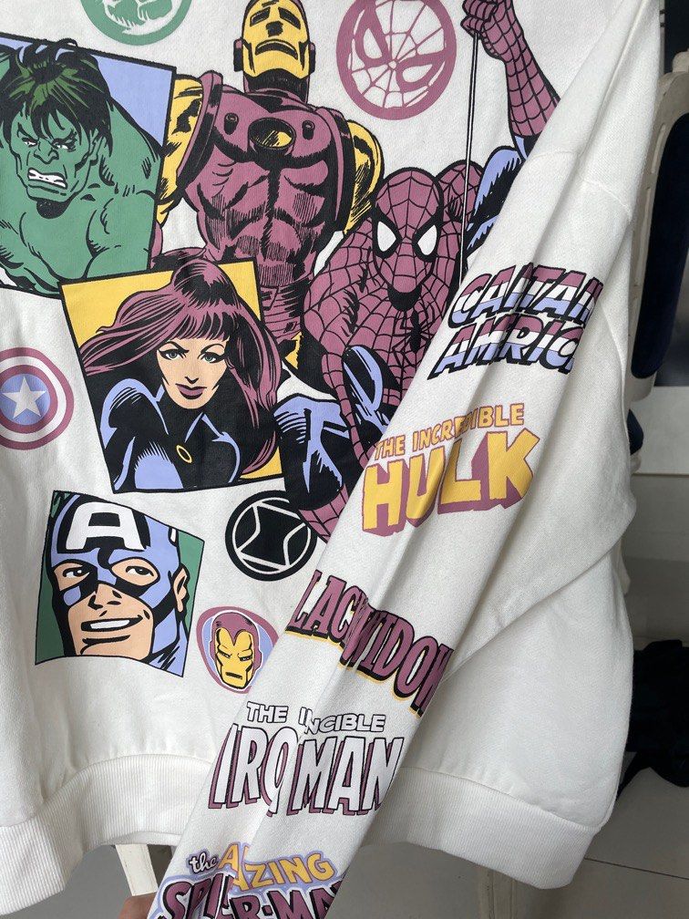Marvel jacket Women s Fashion Coats Jackets and Outerwear on