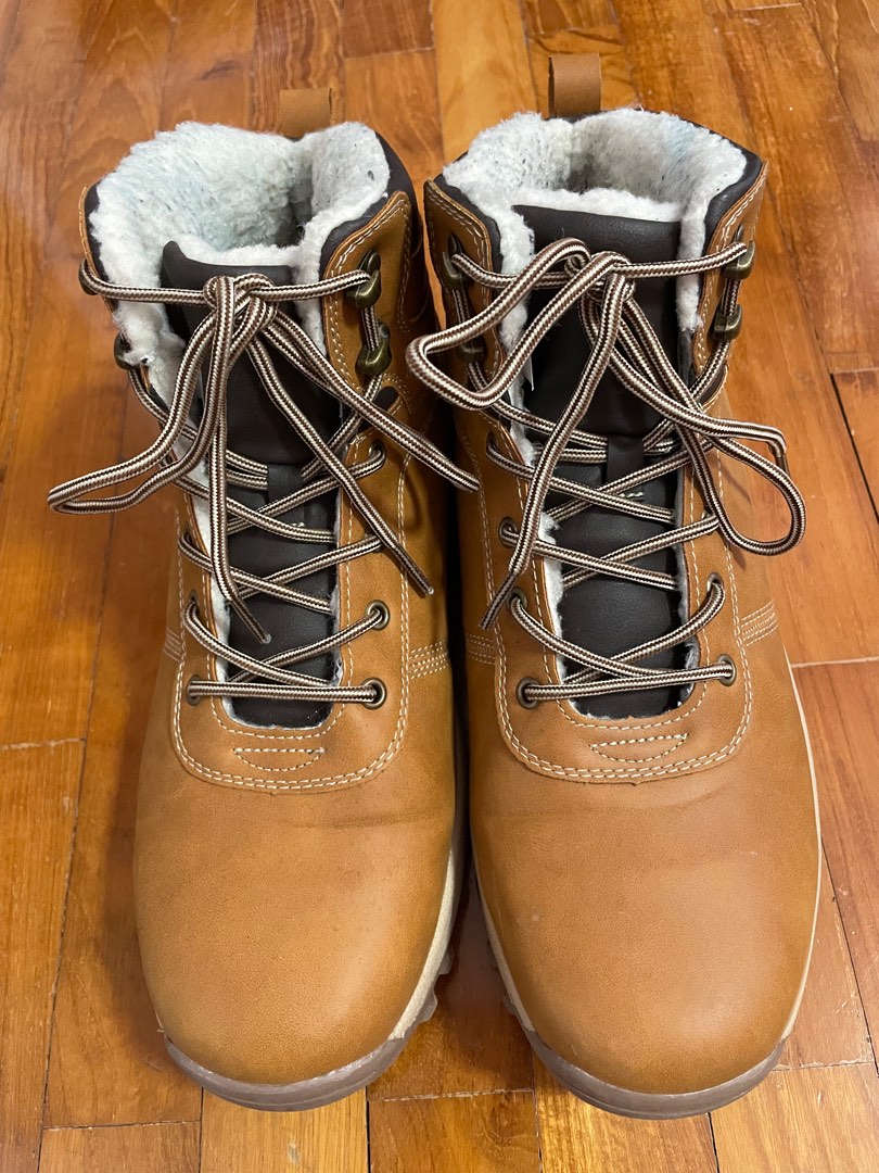 lined winter boots mens