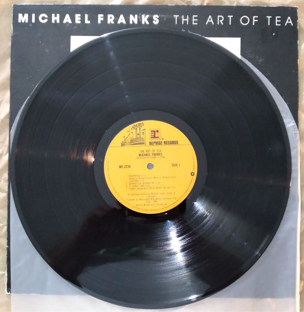 Michael Franks || The Art of Tea U.S. MS 2230 [Jazz Pop LP/Plaka/Vinyl