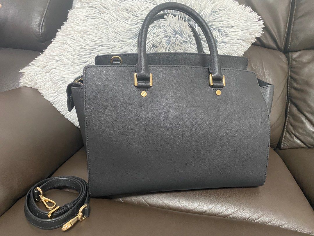 Selma black store michael kors
