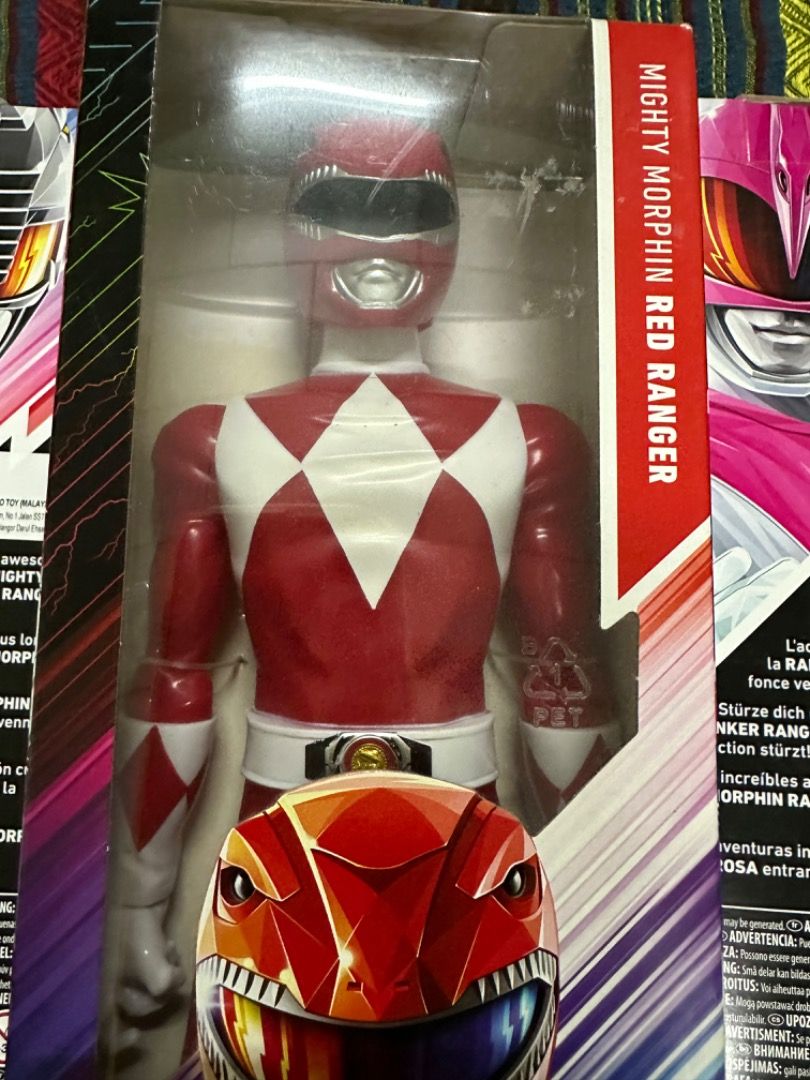 MIGHTY MORPHIN POWER RANGERS FULL SET, Hobbies & Toys, Toys & Games on ...