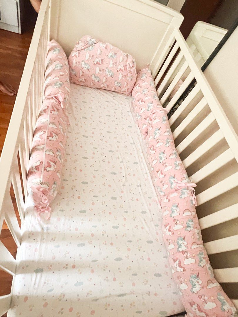 LIKE NEW Silver Cross Nostalgia Baby Cot Convertible Toddler