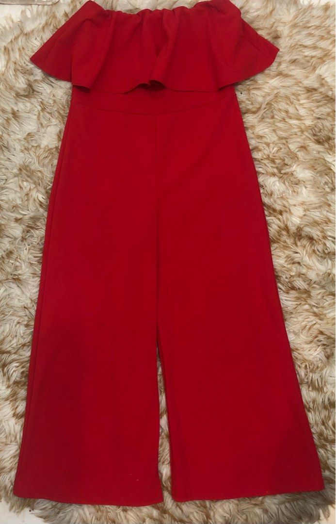 Minted Jumpsuit Red