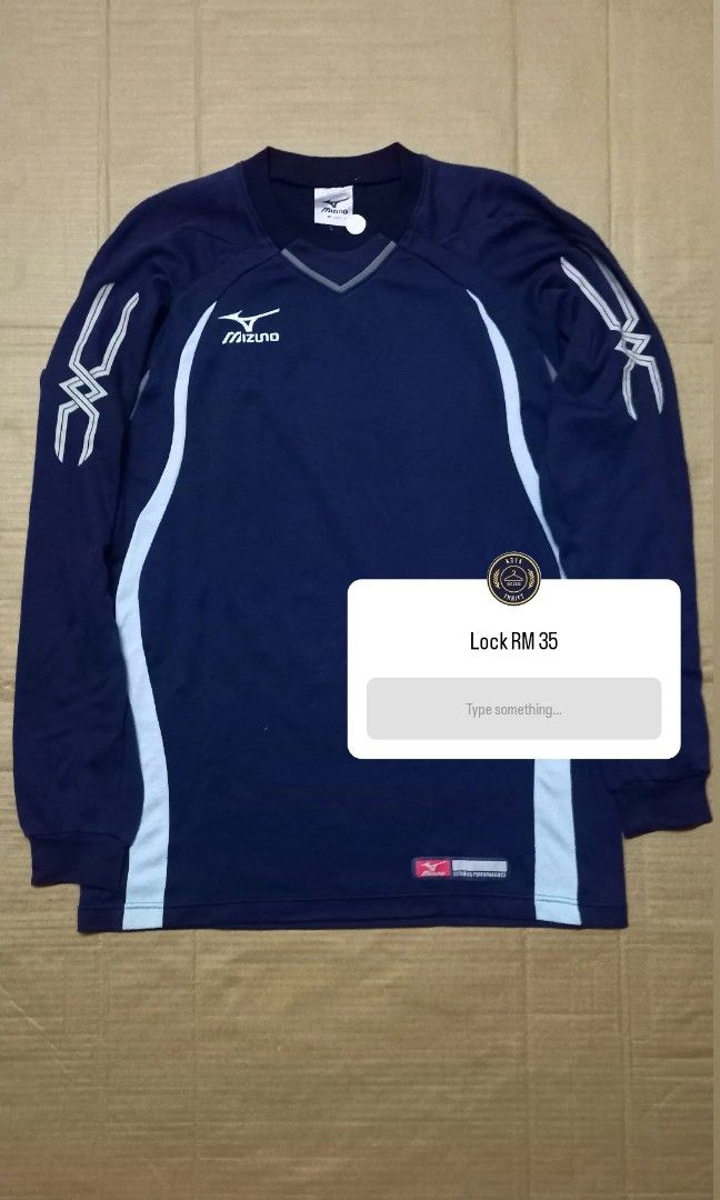 MIZUNO LONG SLEEVE SHIRT Men s Fashion Tops Sets Tshirts