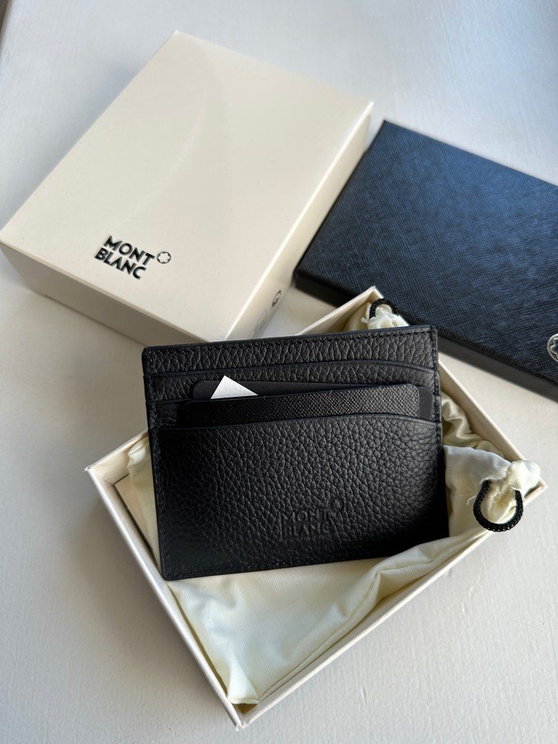Montblanc meisterstuck soft grain pocket holder discount