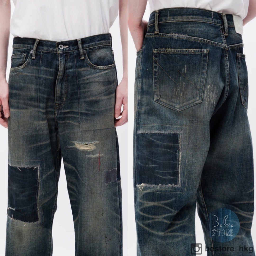 NEIGHBORHOOD SAVAGE DENIM DP BASIC PANTS 23AW, 男裝, 褲＆半截裙