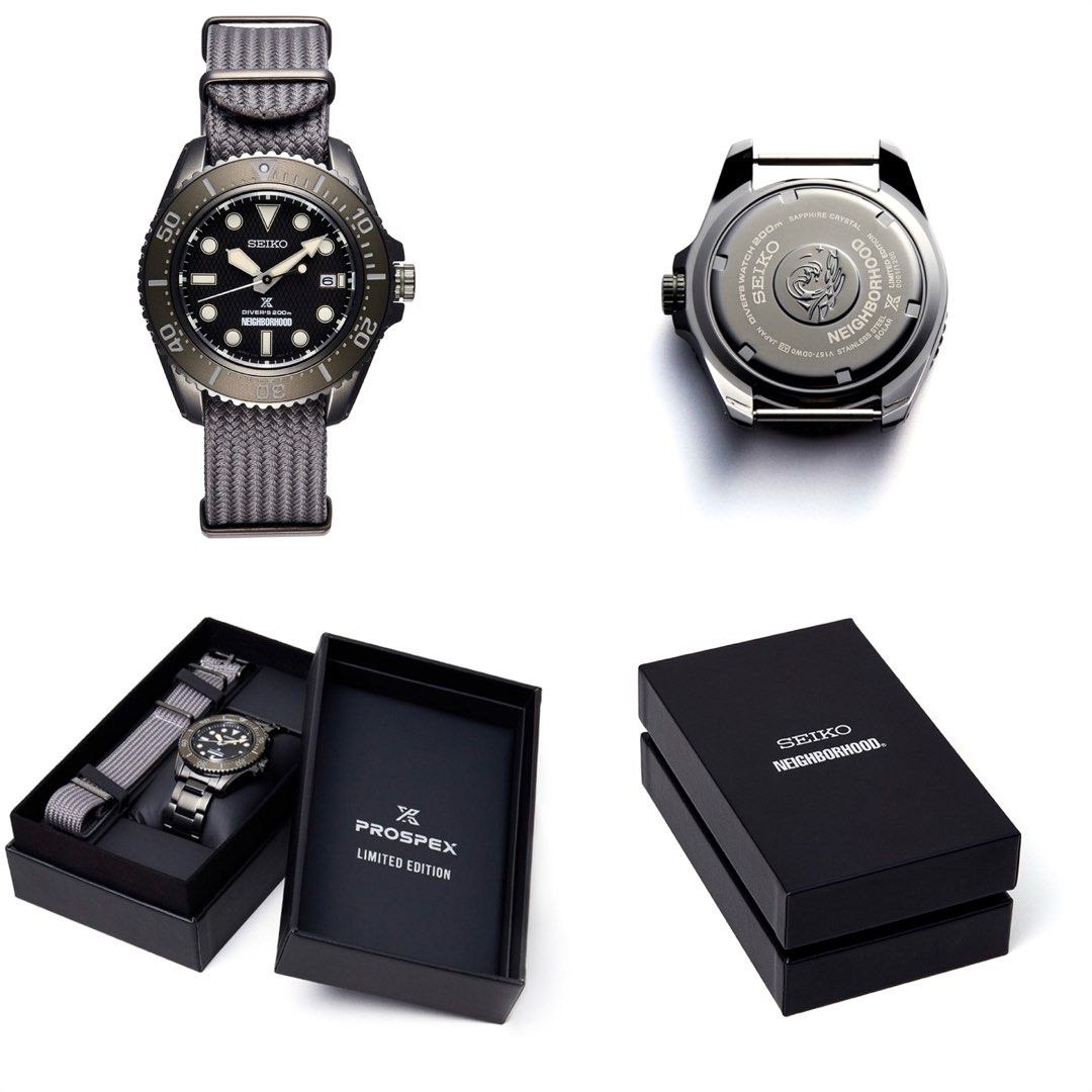 Seiko Prospex Diver Scuba × Neighborhood NEIGHBORHOOD × Seiko