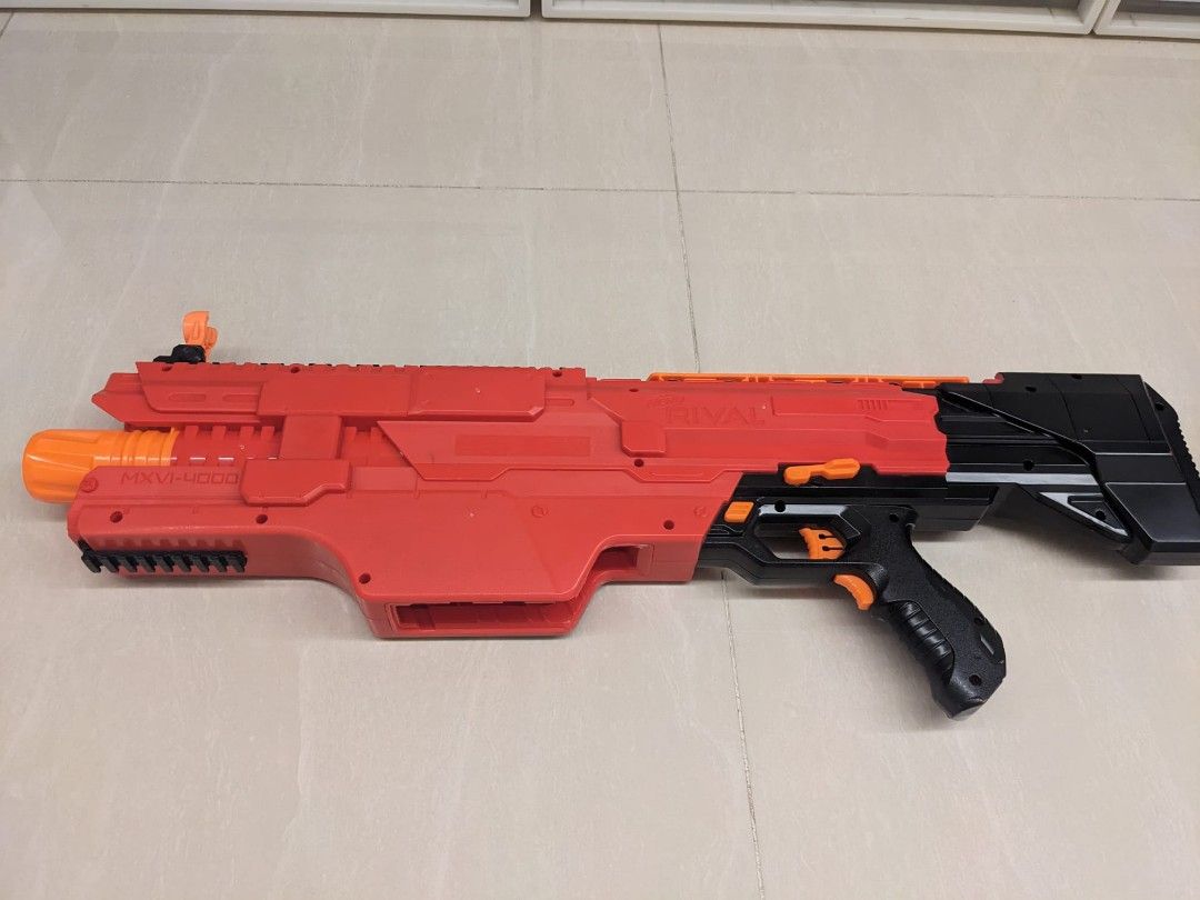 Nerf Gun Rival MXVI 4000 Red c w 40 yellow impact balls Hobbies