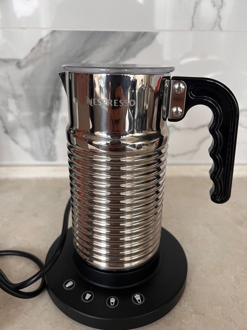 Nespresso Aeroccino Plus 3192 Electric Milk Frother & Warmer Stainless Steel