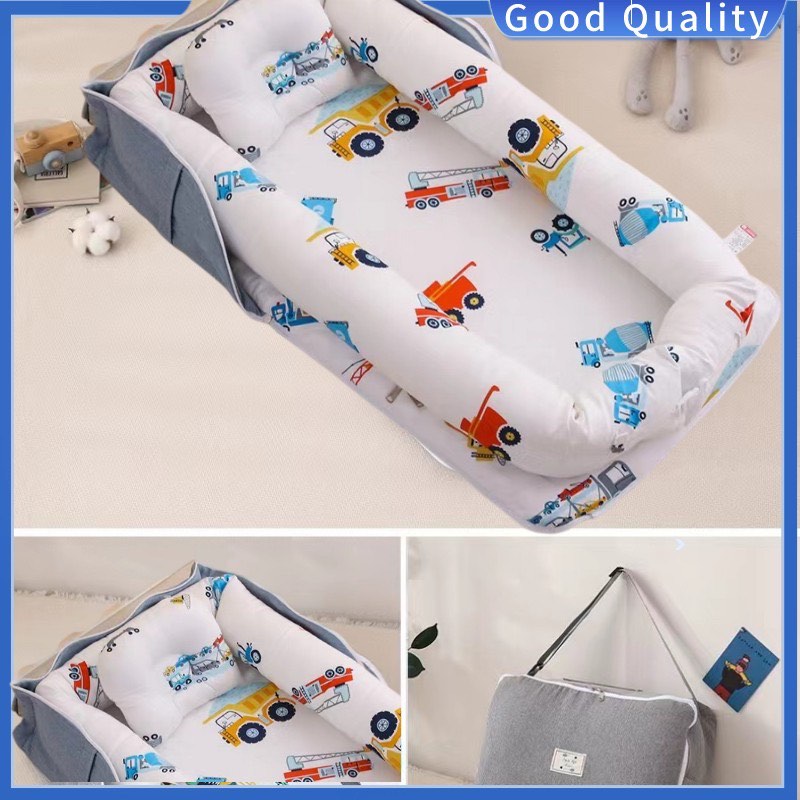 Newborn Anti-pressure Portable Removable And Washable Bionic Bed Newborn Baby Nap Bed