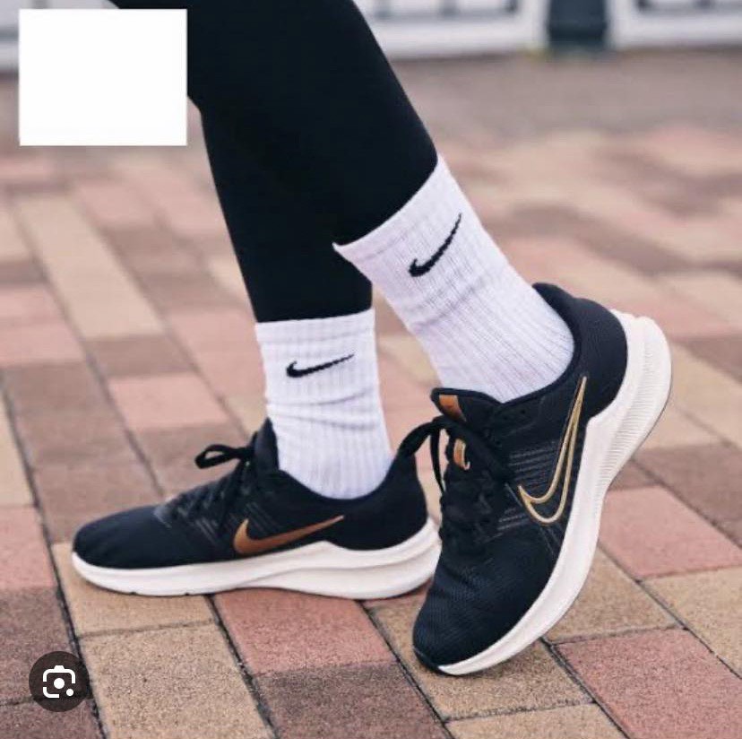 Nike Downshifter 11 “Black Metallic Gold”, Women's Fashion, Footwear