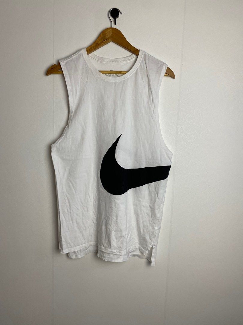 Nike hybrid swoosh tank hot sale