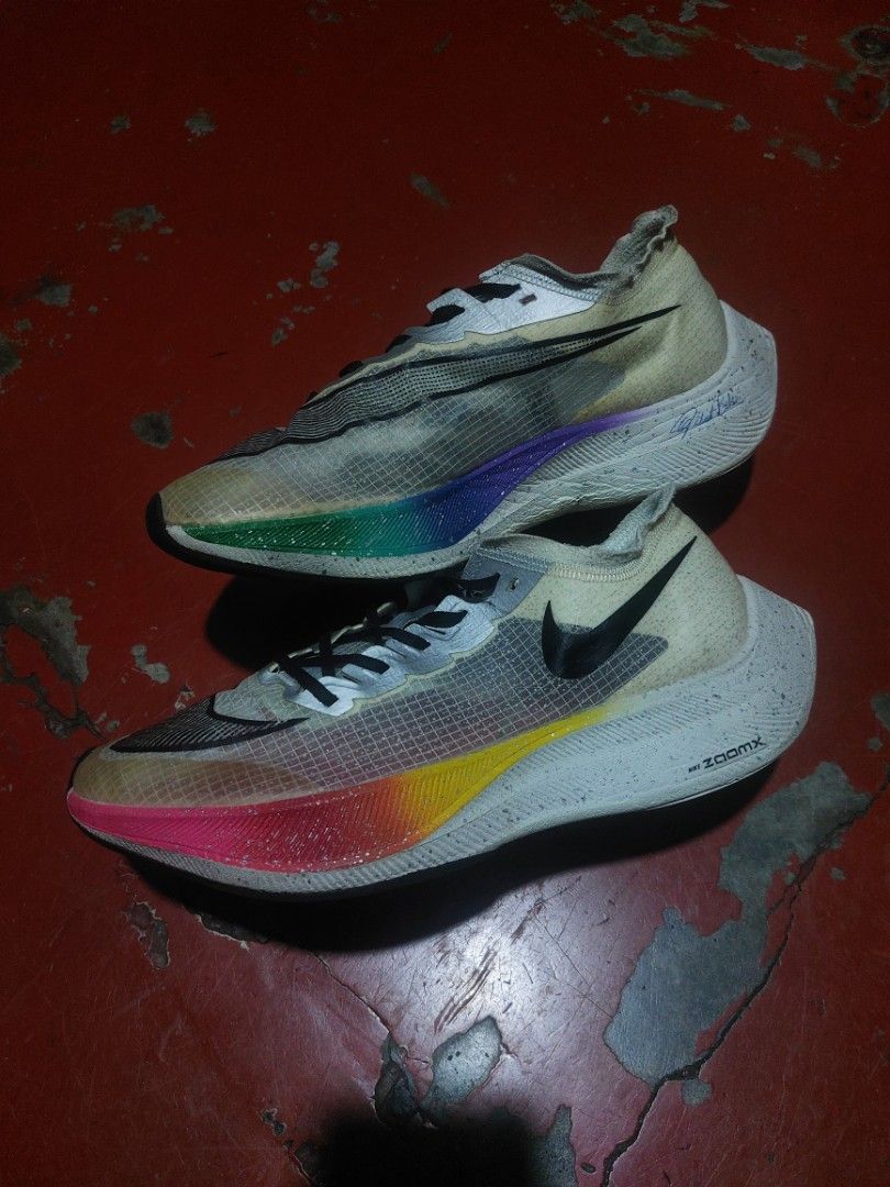 Nike ZoomX Vaporfly Next Be True Running Pride Marathon 27.5 cm Men s Fashion Footwear Sneakers on Carousell