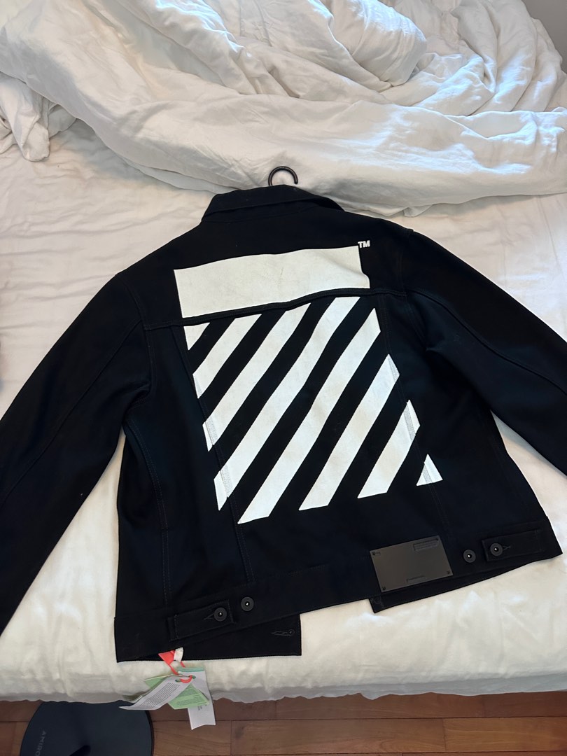 Off white 2025 denim jacket sizing