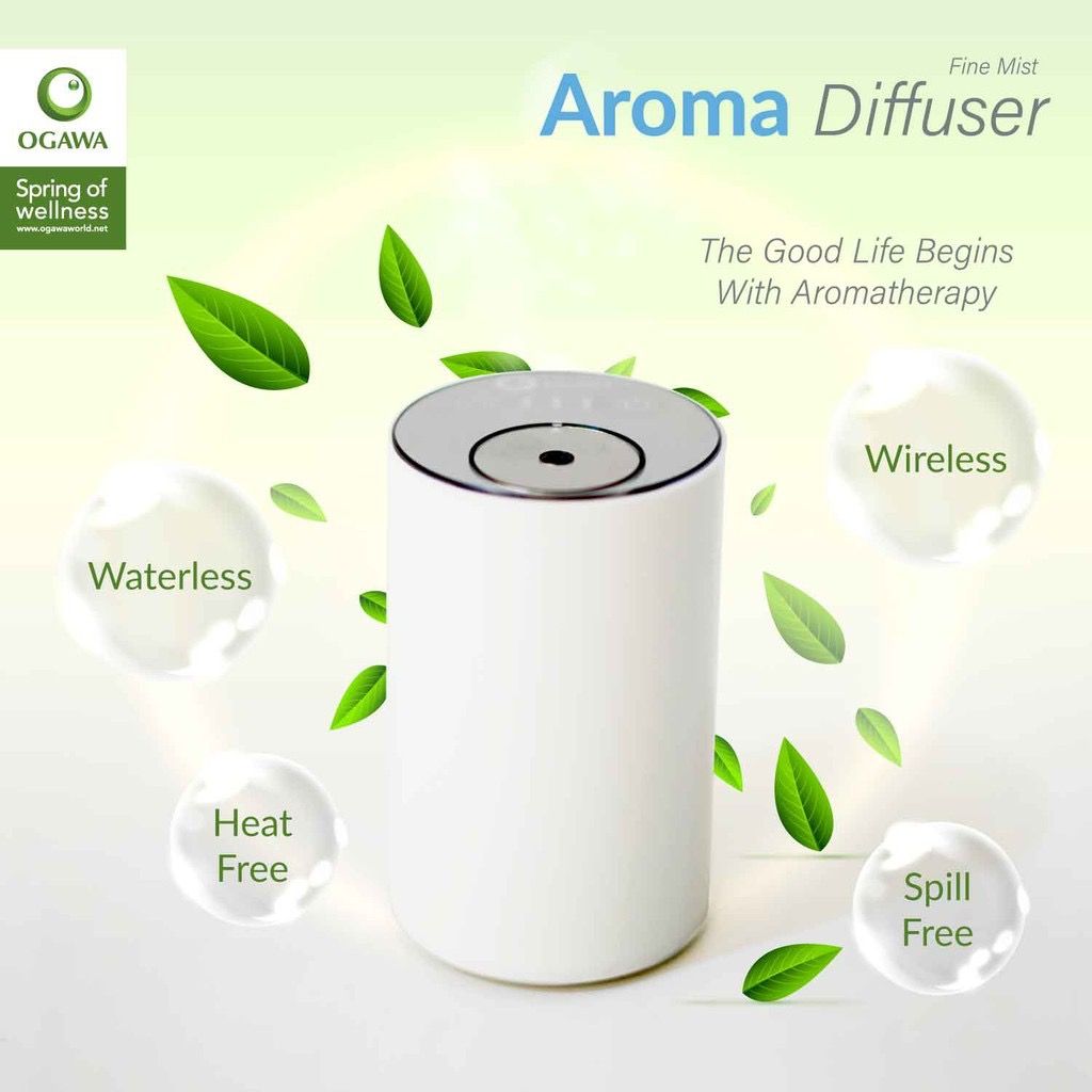 OGAWA Aroma Diffuser Fine Mist Furniture Home Living Home