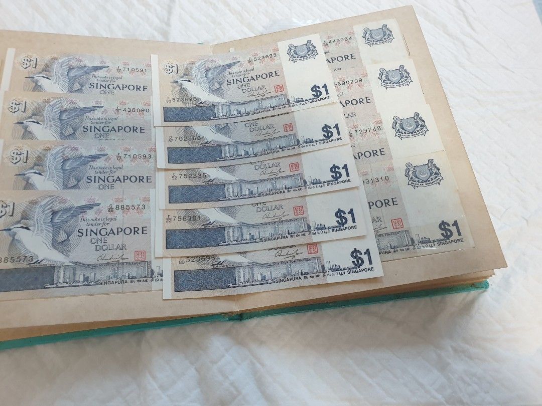 Old Singapore $1 note - bird series., Hobbies & Toys, Memorabilia ...