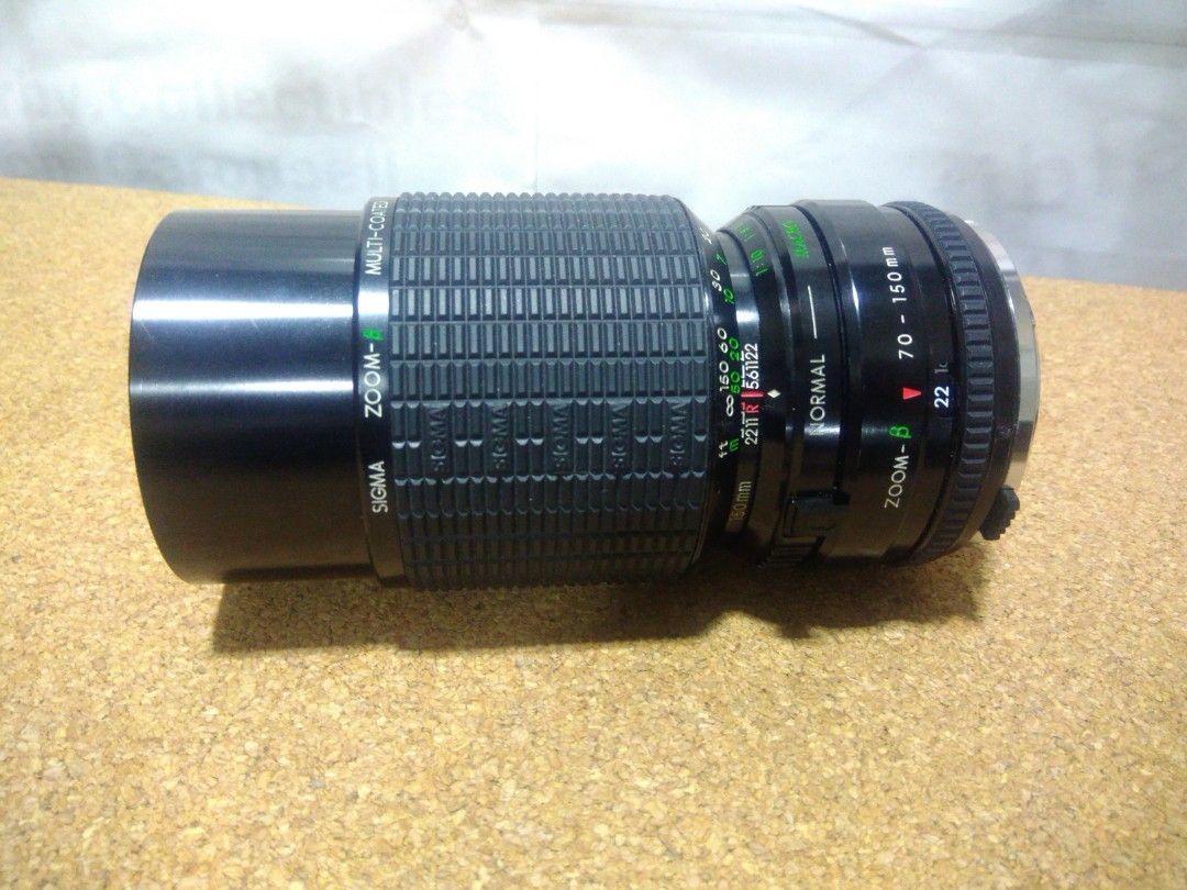 Olympus mount Sigma 70-150 f3.5 good (Category: Lens & Kits) located in Makati City. Submitted by Arby.Collectibles (Listing ID 1271769044, Image 1). Description: Sigma in good.working condition. Few normal dust but we can see no fungus or haze. Great for mirrorless cameras too. The macro feature is also very handy to focus on flowers and other nature photography. Sold as it is so pls check the cosmetics on the photos above. This particular lens 