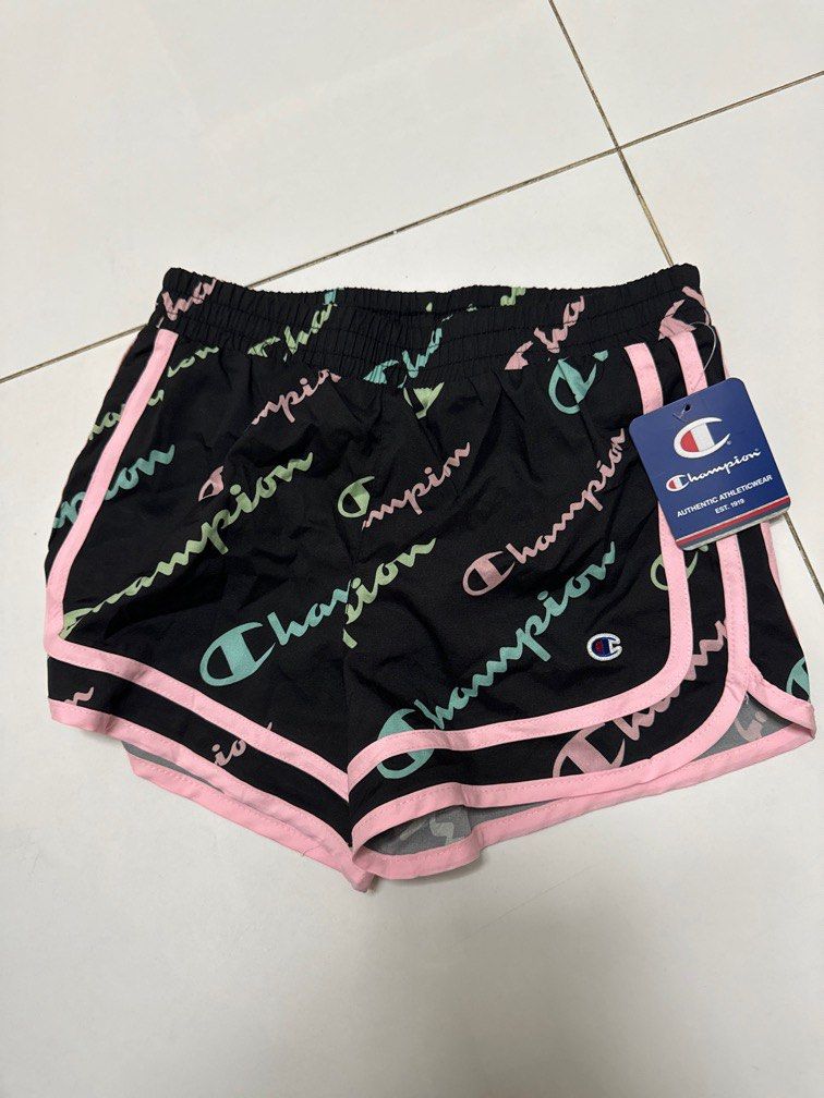 Girls champion athletic unsplit shorts