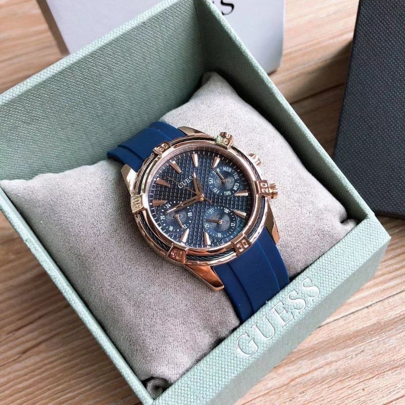 Original Guess Rose gold W0562L3 W0562L1 Silicon Sports Women s