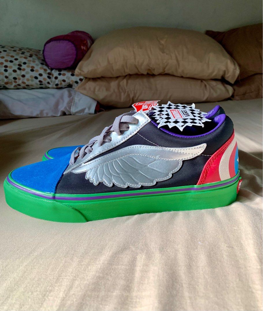 Original Vans Marvel x Old Skool Avengers Men s Fashion Footwear Sneakers on Carousell