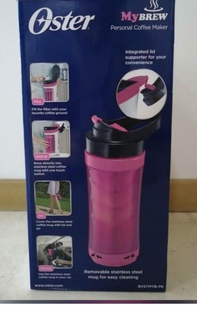 Oster Mybrew (Category: Coffee & Tea Tableware) located in Singapore. Submitted by joesubri (Listing ID 1271677821, Image 2). Description: Personal coffee maker. New in box , tested working. Clear store room to make space..