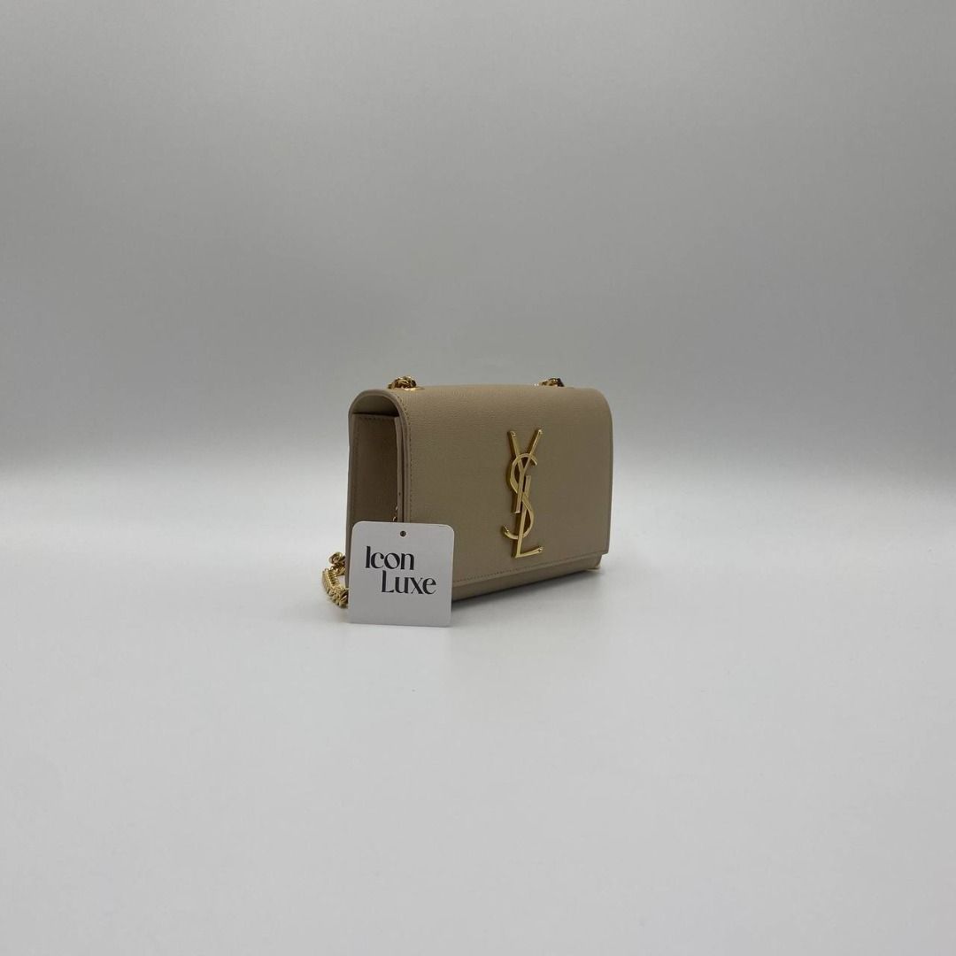P2937 YSL Kate Beige Small GHW Ladies 17cm Luxury Bags