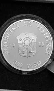 PEOPLE POWER 500 PISO SILVER PROOF