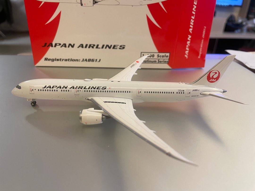 Phoenix 1:400 JAL Japan airlines 日本航空B787-9 Ja861J, 興趣及遊戲