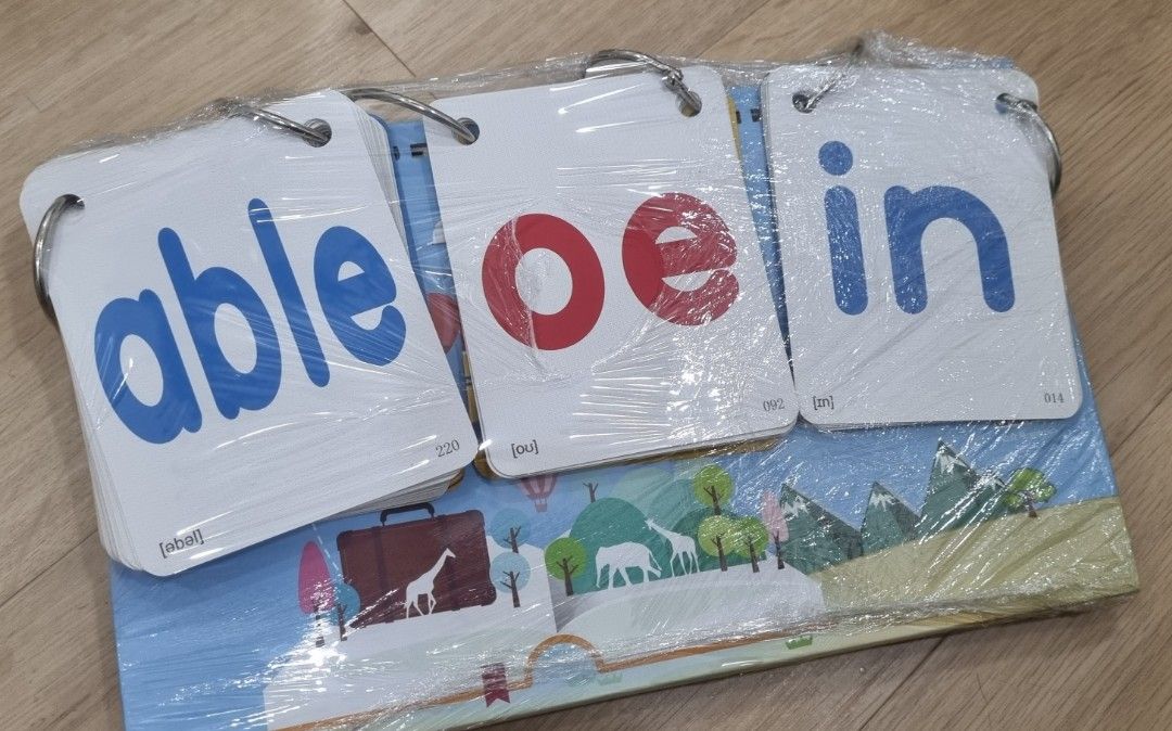 Phonic flashcard, Hobbies &amp; Toys, Books &amp; Magazines, Children's Books ...