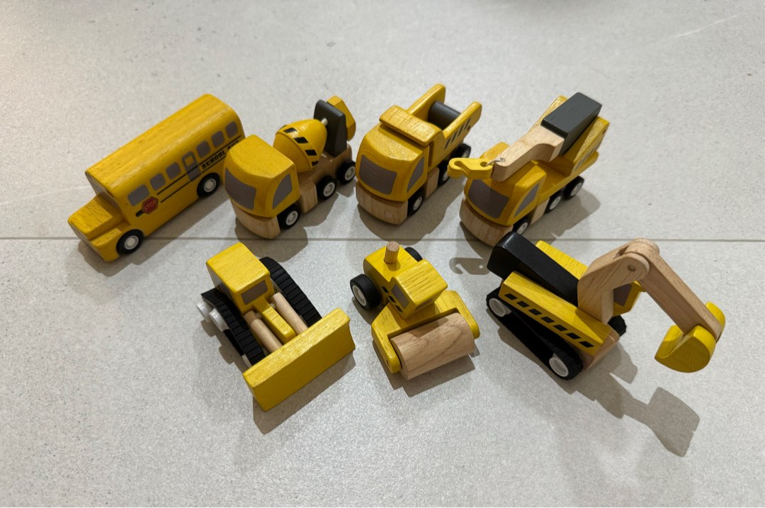 Plan toys sale construction vehicles