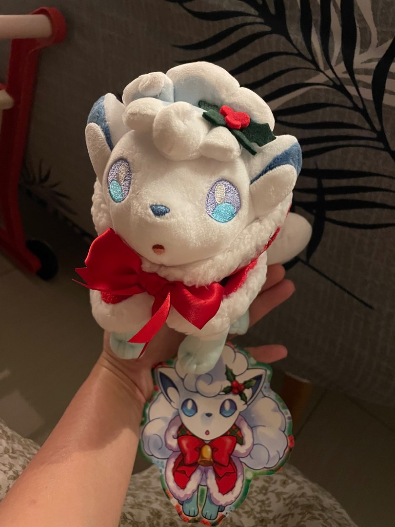 Christmas vulpix plush 2025