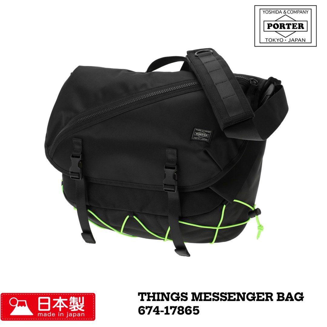 PORTER THINGS MESSENGER BAG 吉田日本製斜孭袋674-17865, 男裝