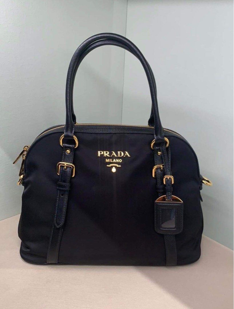 Prada dome bag nylon new arrivals