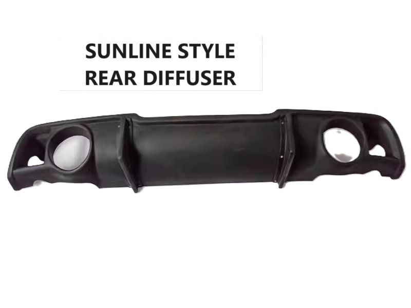 PreOrder Suzuki Swift / Swift Sport 2005-2011 Carbon Boot Mid Spolier ...