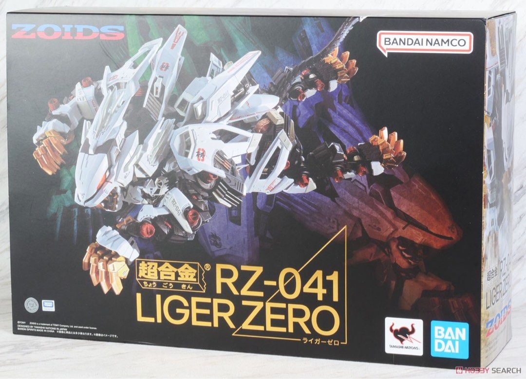 [Preorder] ZOIDS Chogokin Liger Zero RZ-041 (Regular edition) Bandai ...