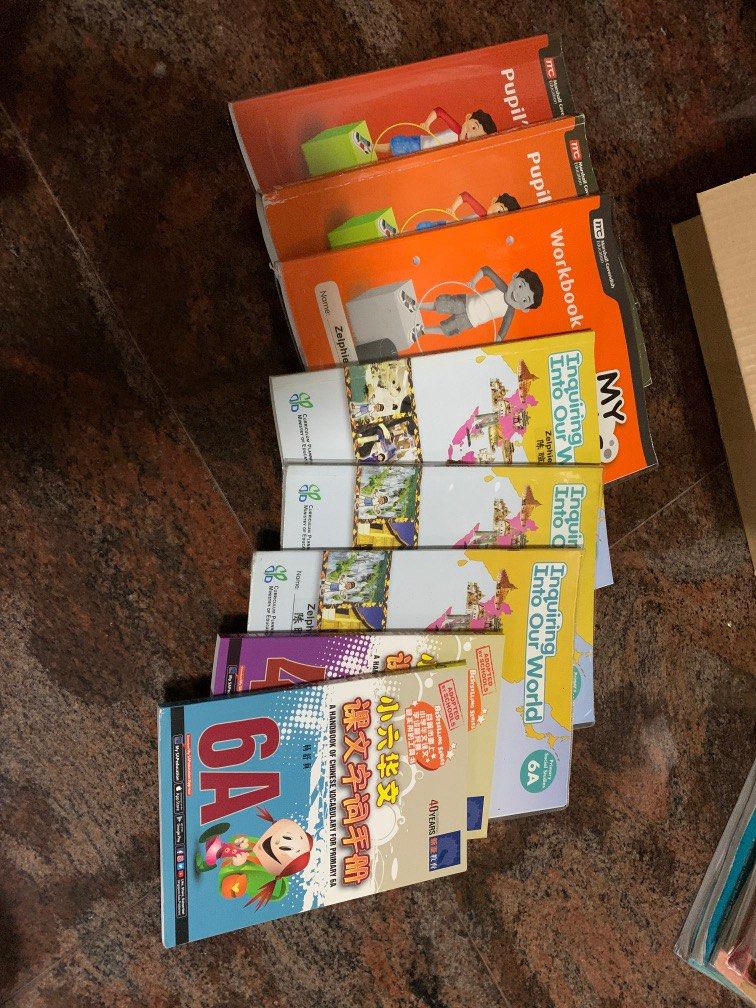 Primary 6 textbooks, Hobbies & Toys, Books & Magazines, Textbooks on ...