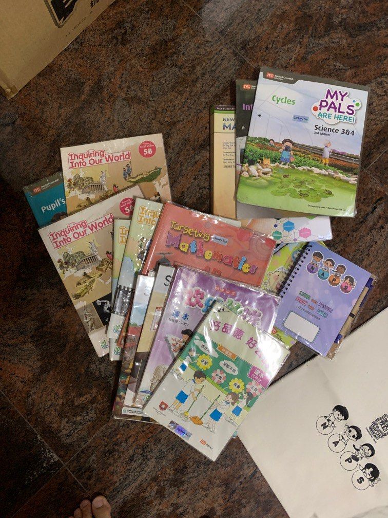 Primary 6 textbooks, Hobbies & Toys, Books & Magazines, Textbooks on ...