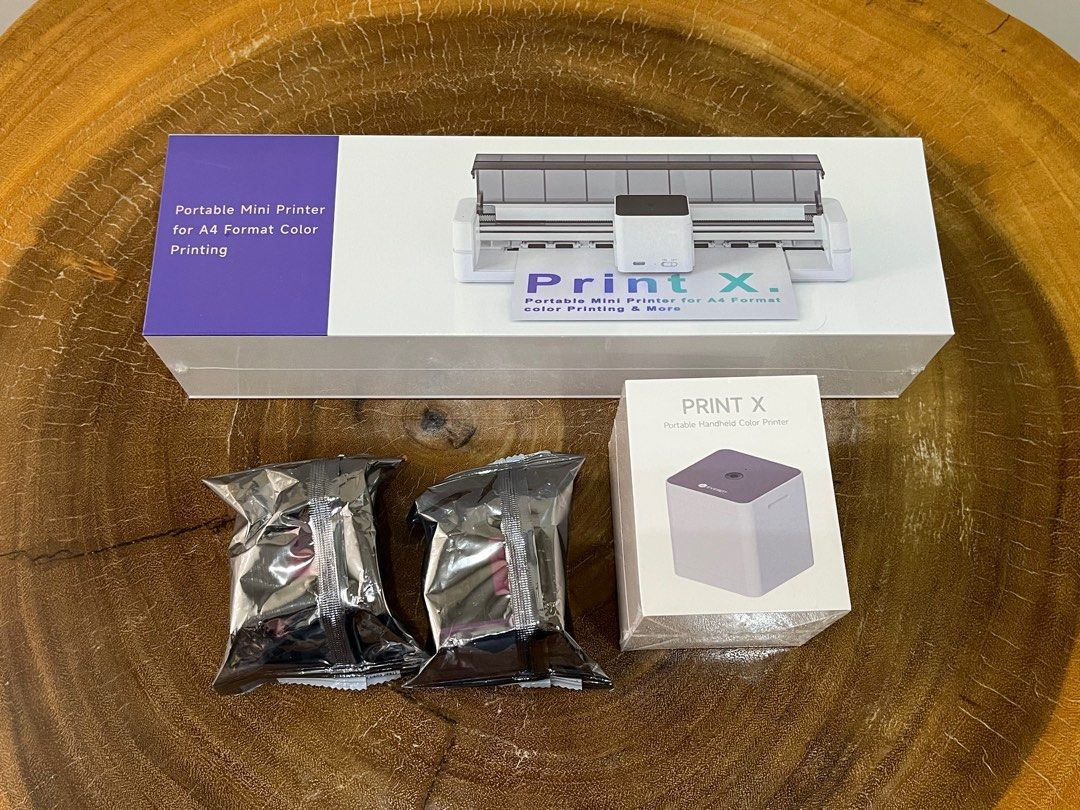 Print X: Portable Printer for A4 Color Printing & More. by EVEBOT —  Kickstarter