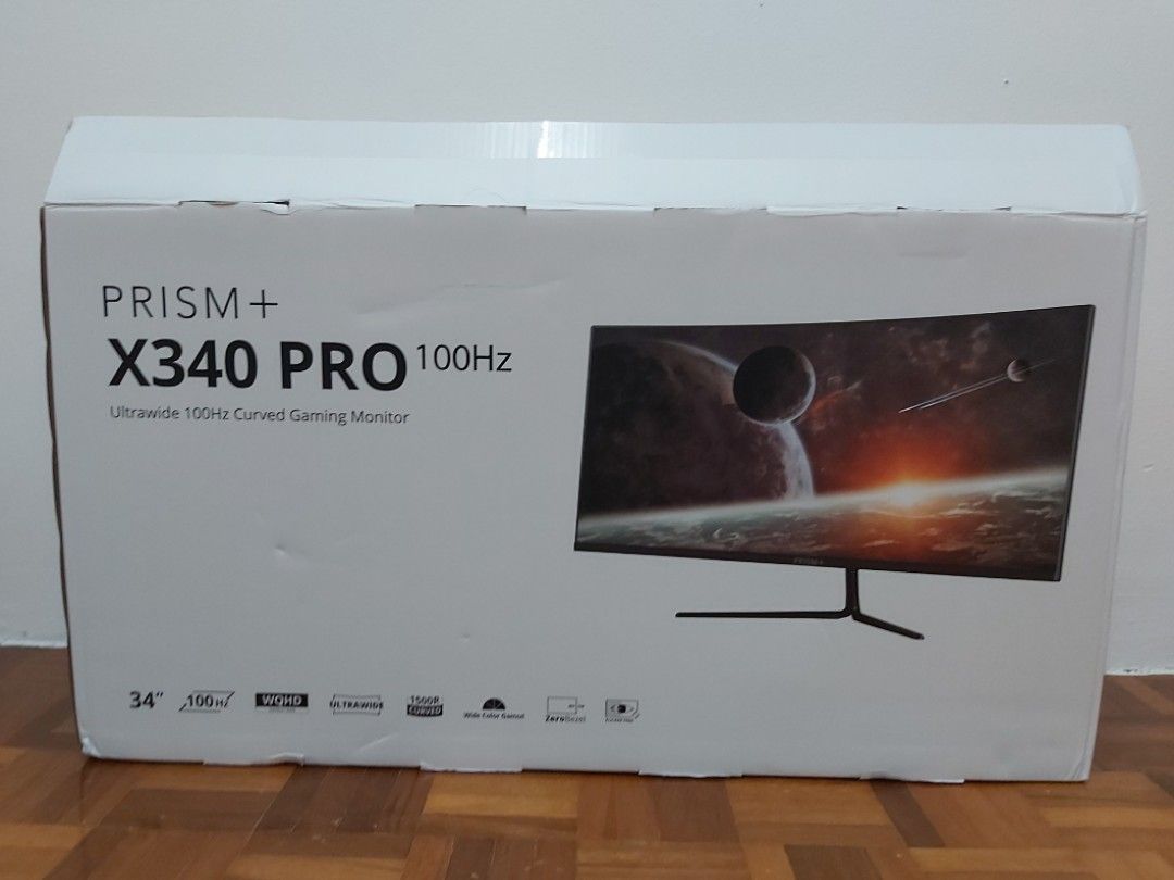 PRISM+ X340 PRO - Ultrawide 100Hz Gaming Monitor