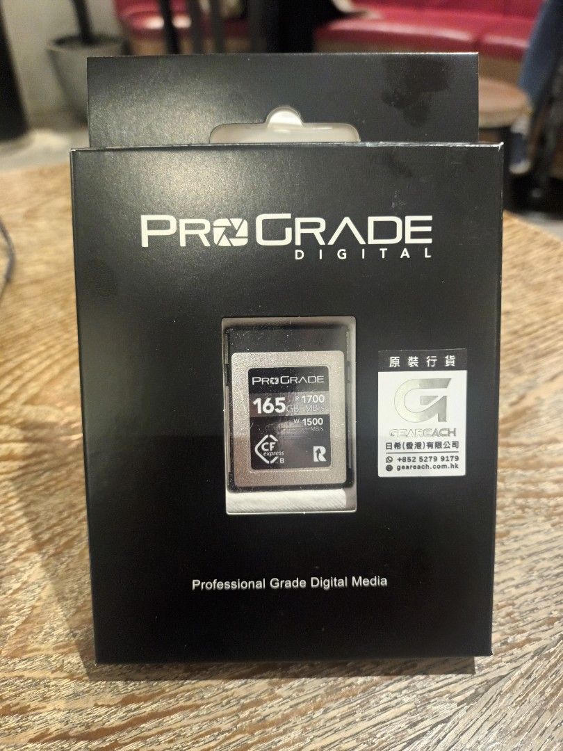 ProGrade Digital 165GB CF Express TypeB 2.0, 攝影器材, 攝影配件