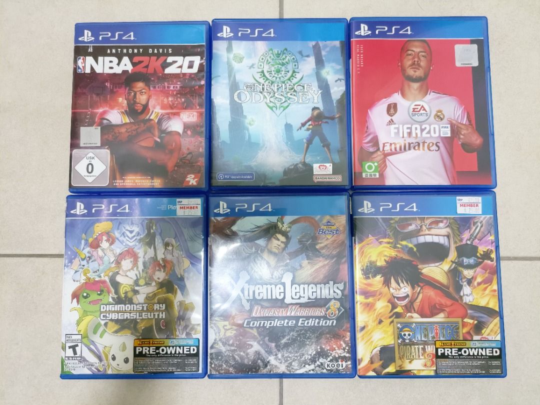 Best used sales ps4 games