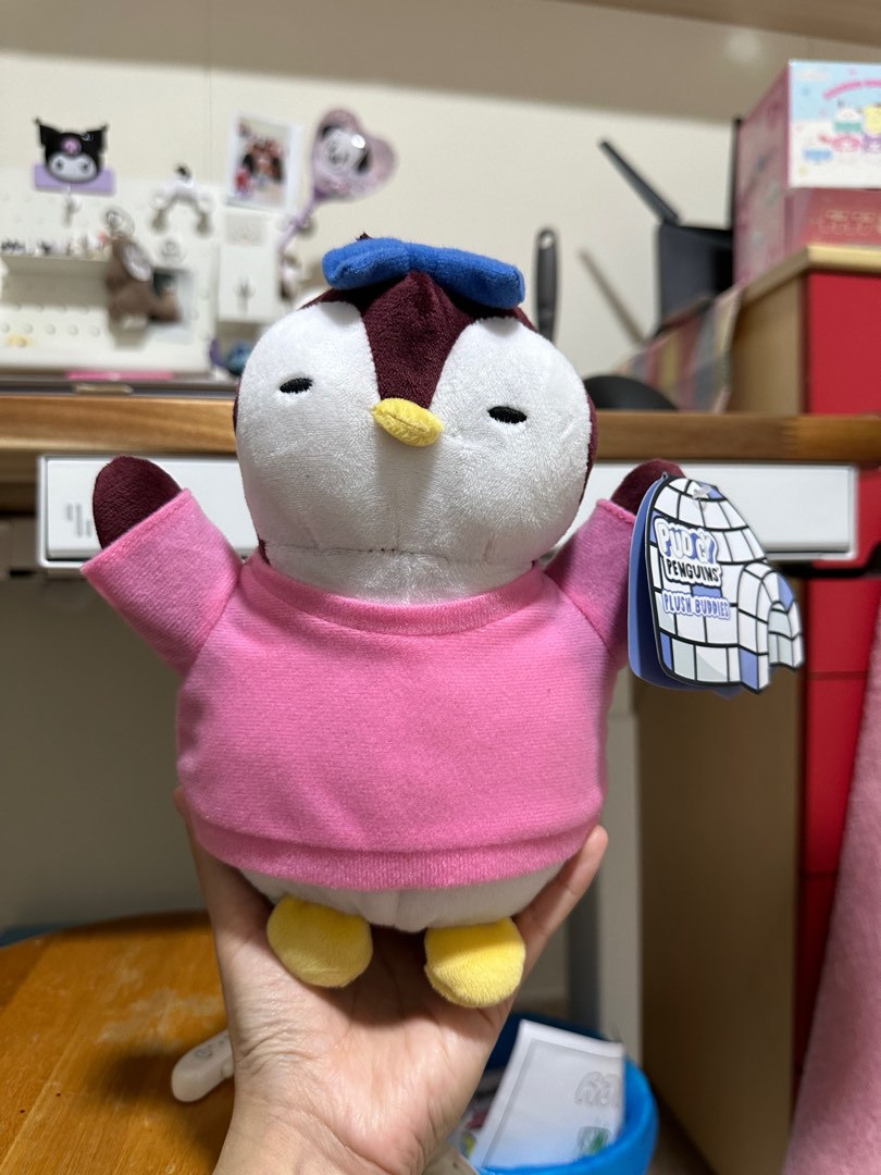 Pudgy penguin plushie plush soft toy, Hobbies & Toys, Toys & Games on Carousell