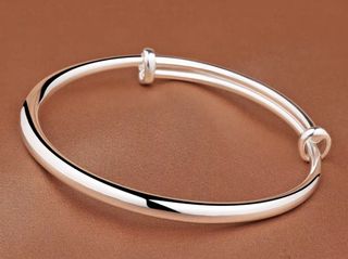 Pure silver cheap bracelet price