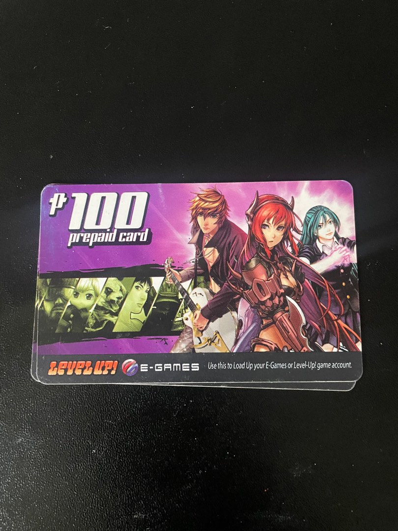 Ragnarok online card prepaid anime collection vintage used RO, Hobbies